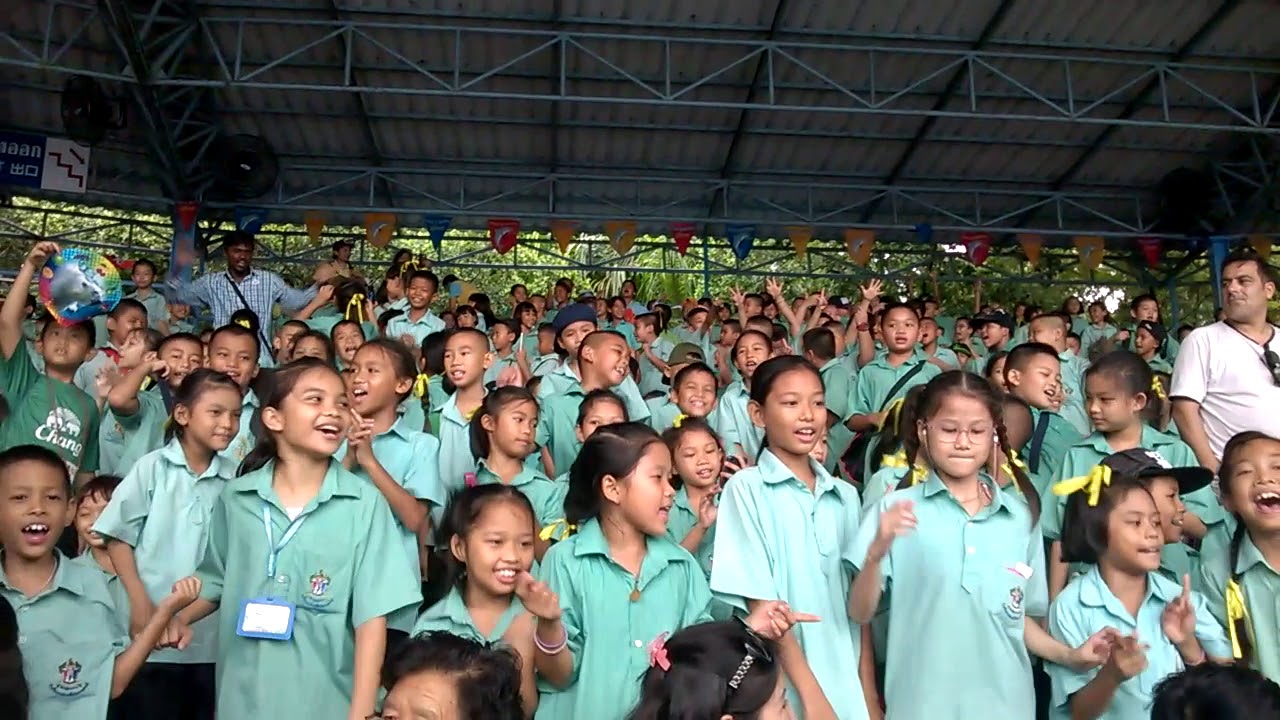 Học sinh tiểu học tại Thái Lan.