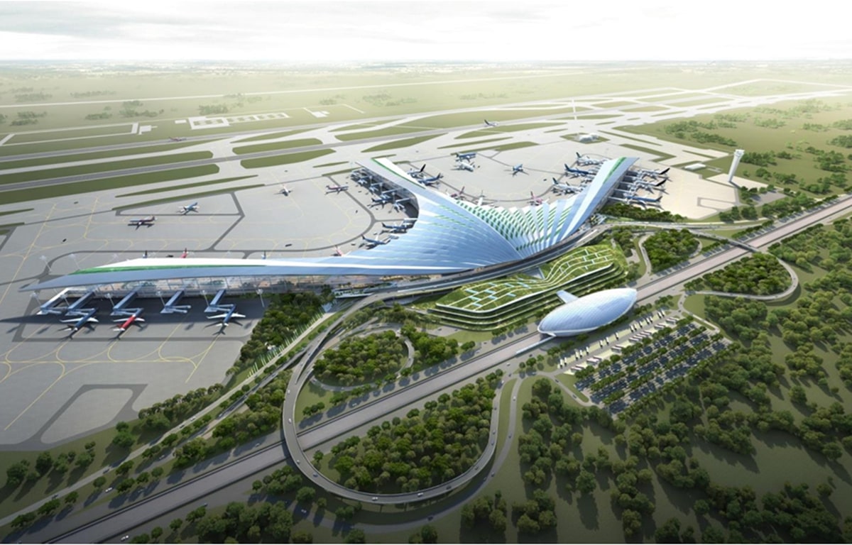 phối cảnh dự án sân bay Long Thành