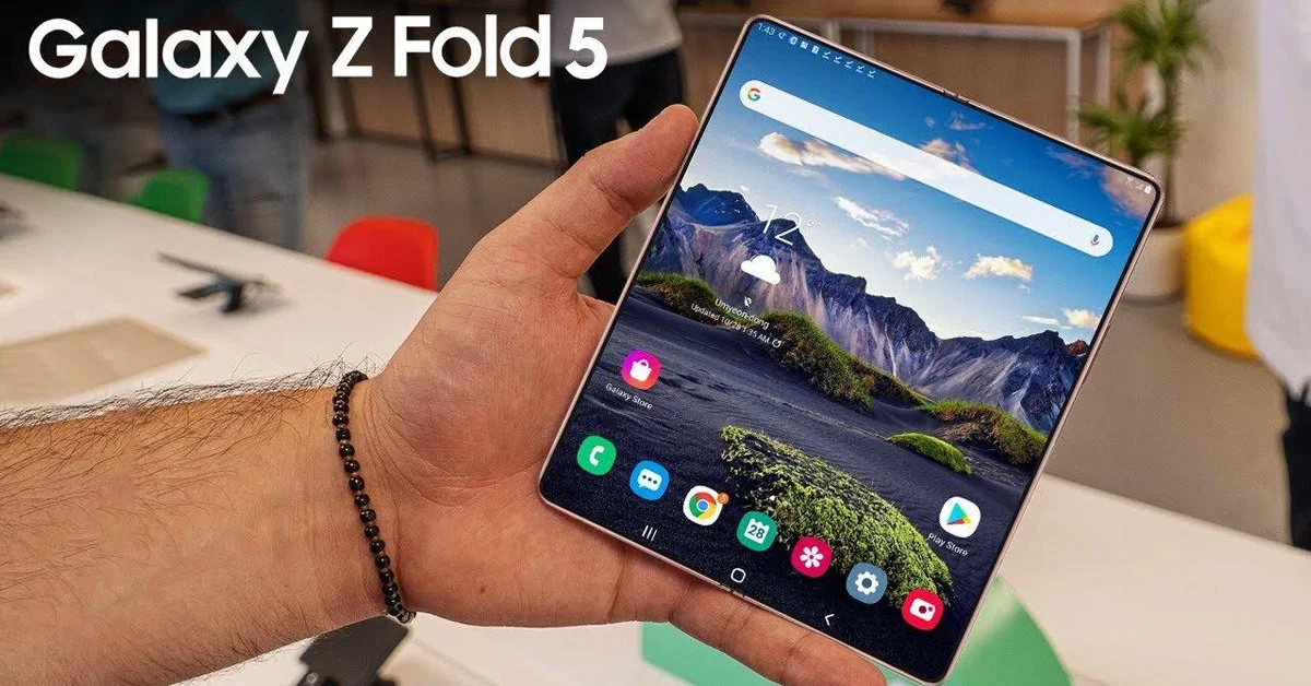 Màn hình của Galaxy Z Fold 5