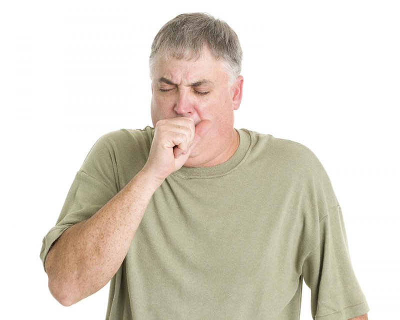 Ho ở người mắc bệnh phổi